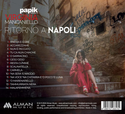 PAPIK, VIRGINIA MANCANIELLO - RITORNO A NAPOLI - immagine 2